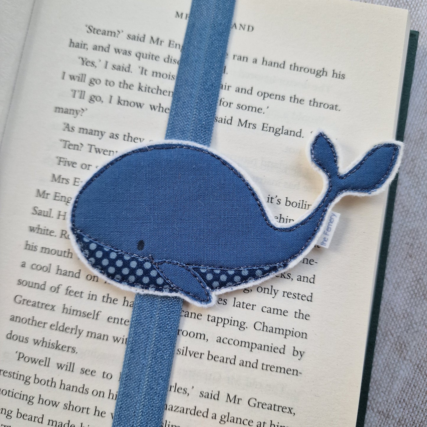 Whale Bookband