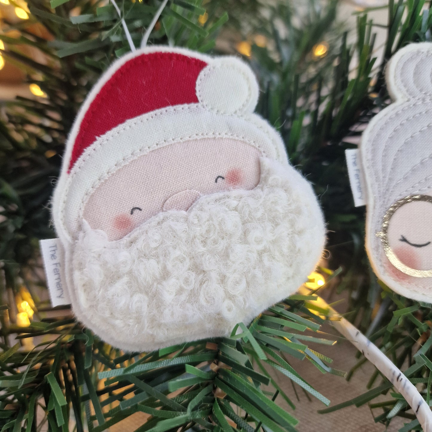 Mr & Mrs Claus Decoration Pair