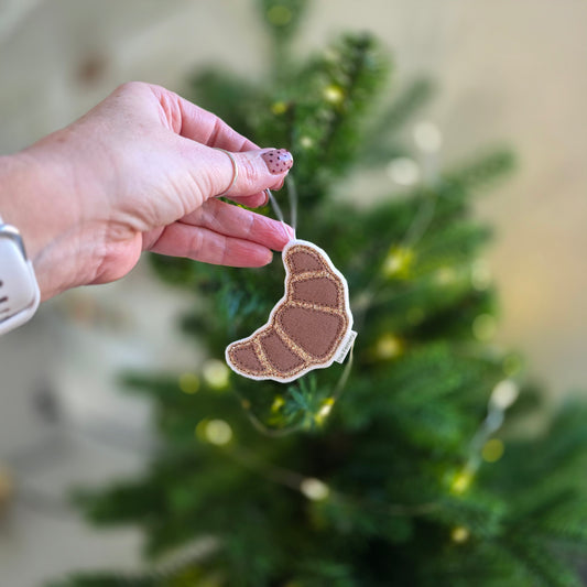 Christmas Croissant Decoration