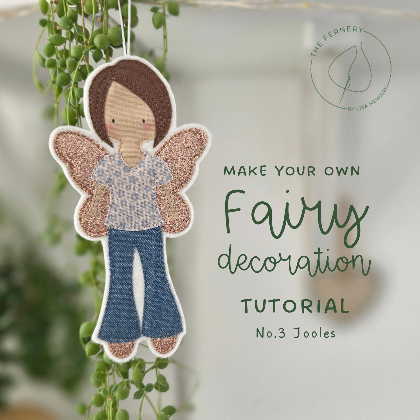 Make your own Fairy Tutorial and Pattern - digital download - Jooles