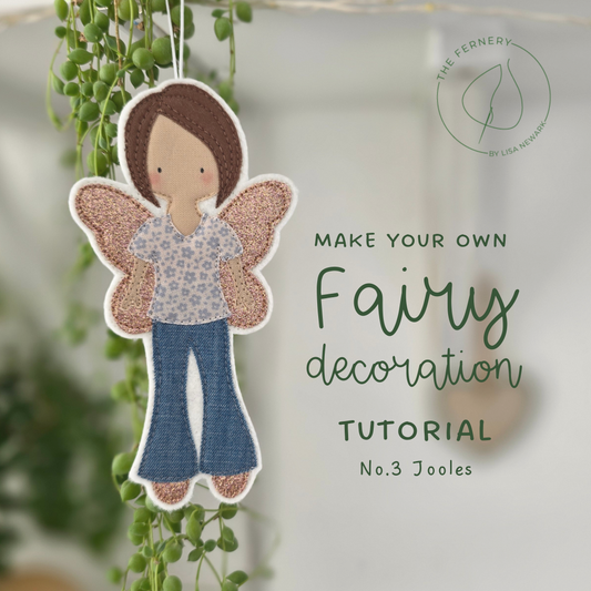 Make your own Fairy Tutorial and Pattern - digital download - Jooles