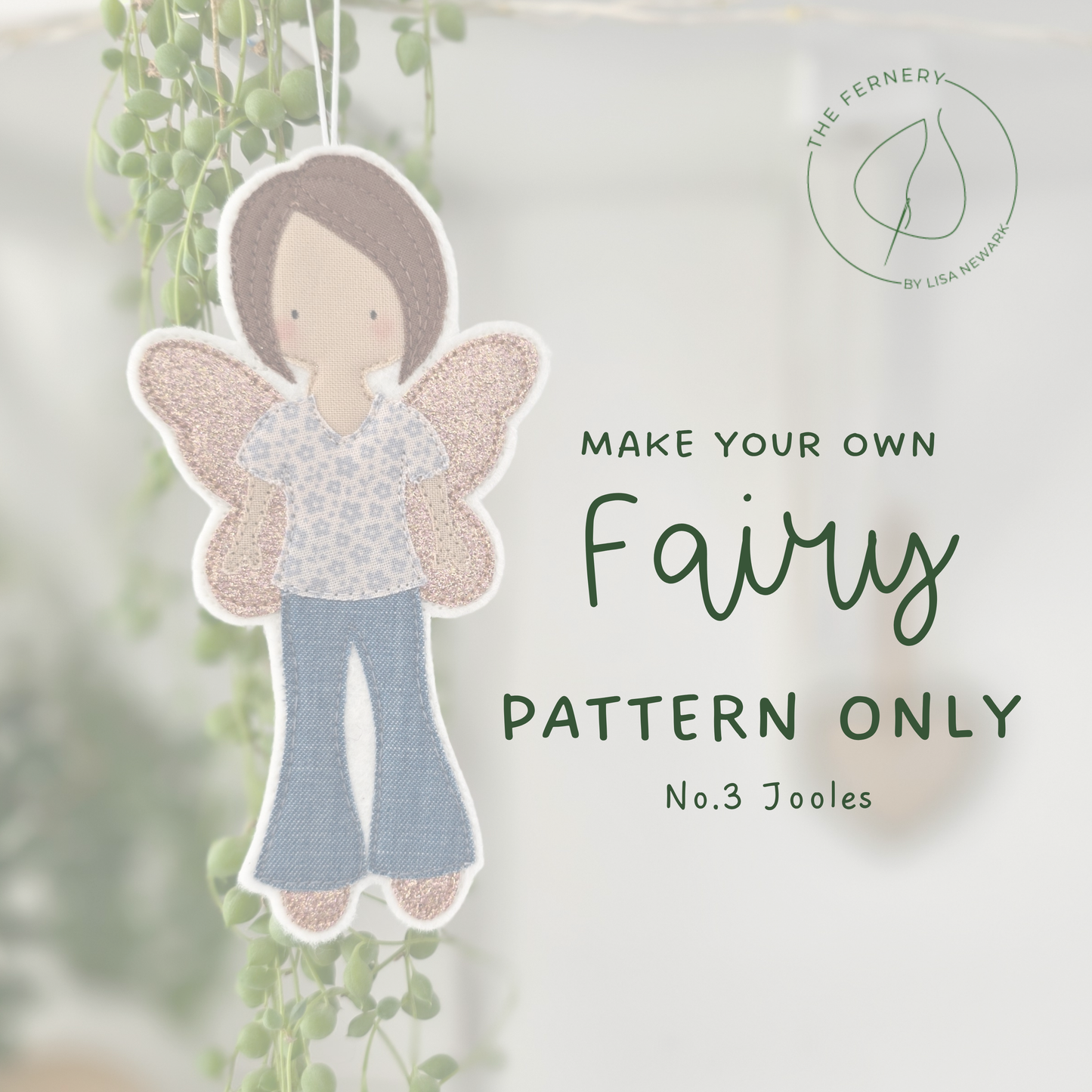 Make your own Fairy - PATTERN ONLY digital download - Jooles