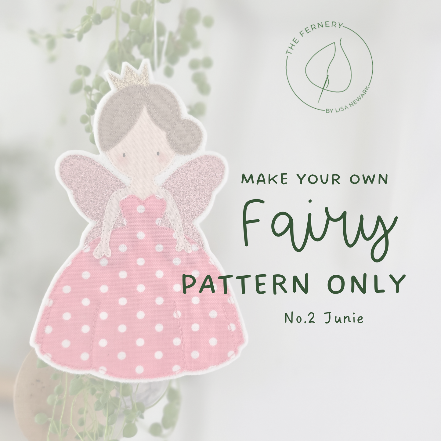 Make your own Fairy - PATTERN ONLY digital download - Junie