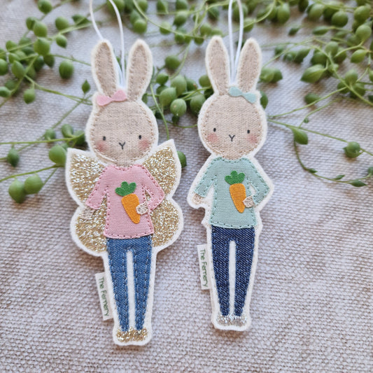 Spring Bunnies with Carrots