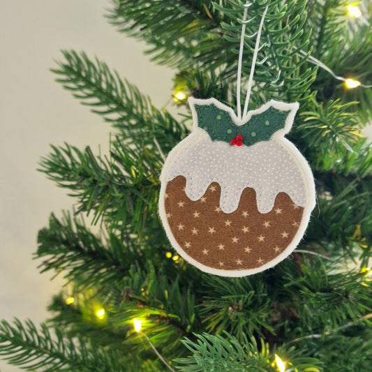 Make your own Christmas Pudding Tutorial and Pattern - digital download