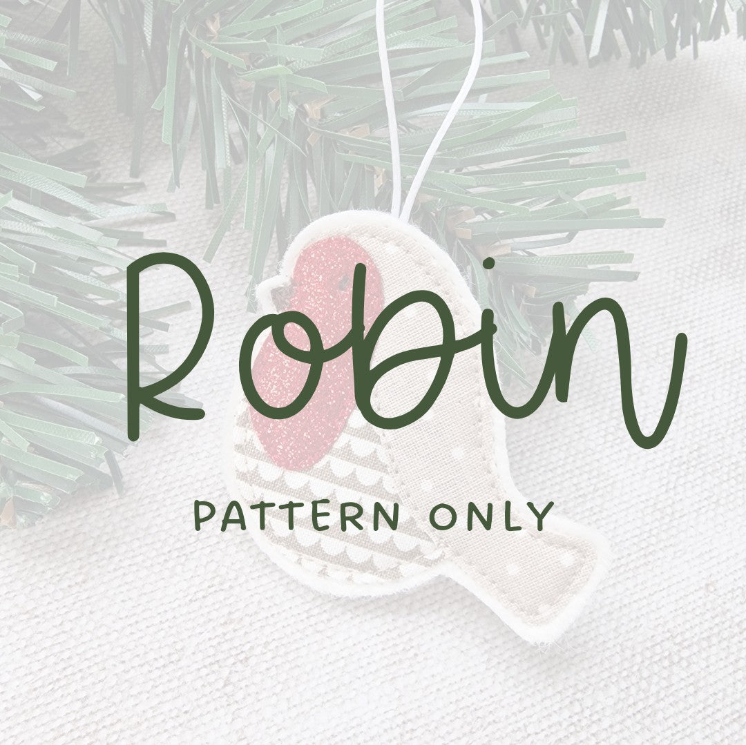 Make your own Robin PATTERN ONLY - digital download
