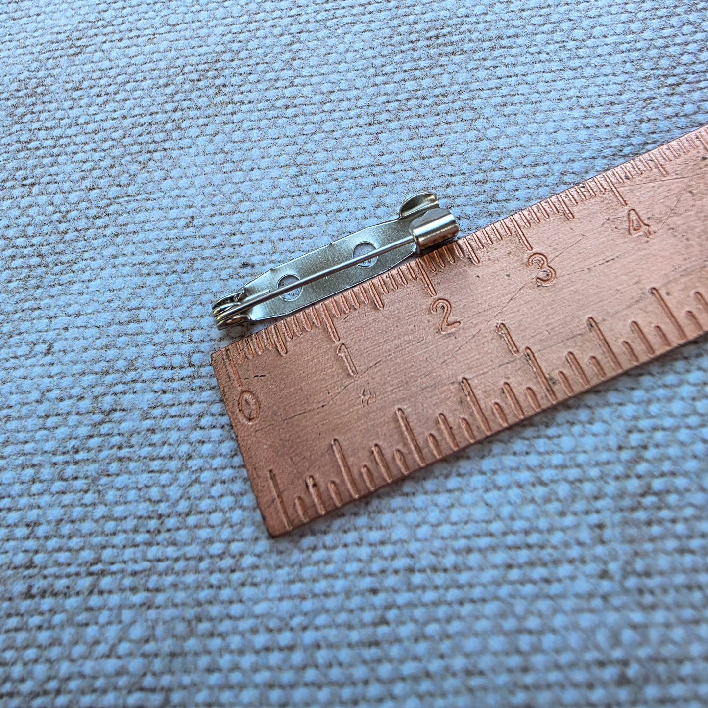 Small Brooch Backs 25mm