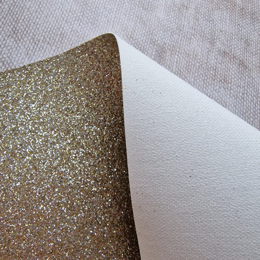 Glitter Fabric - Champagne