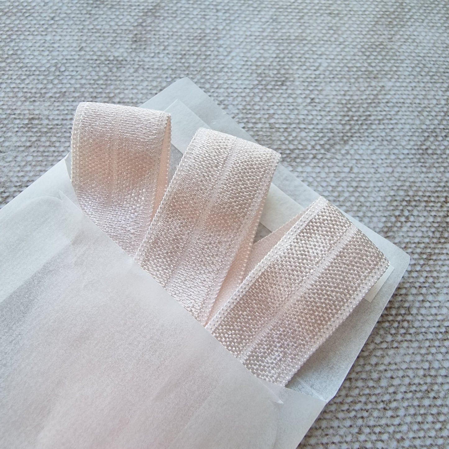 Bookband Elastic, rose quartz