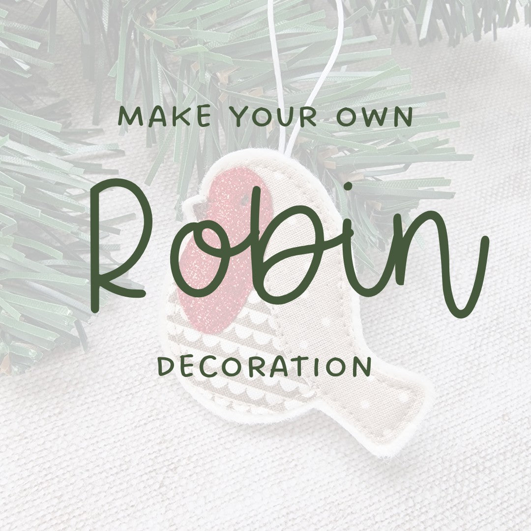 Make your own Robin Tutorial and Pattern - digital download