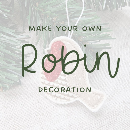 Make your own Robin Tutorial and Pattern - digital download