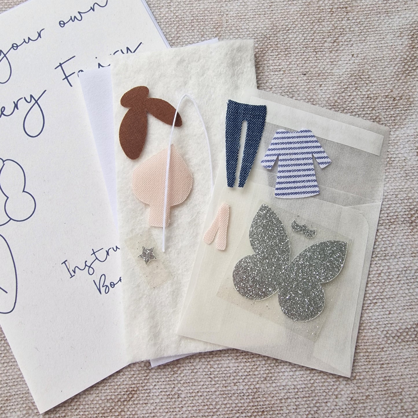 Make your own Breton Star Fairy hand sewing kit