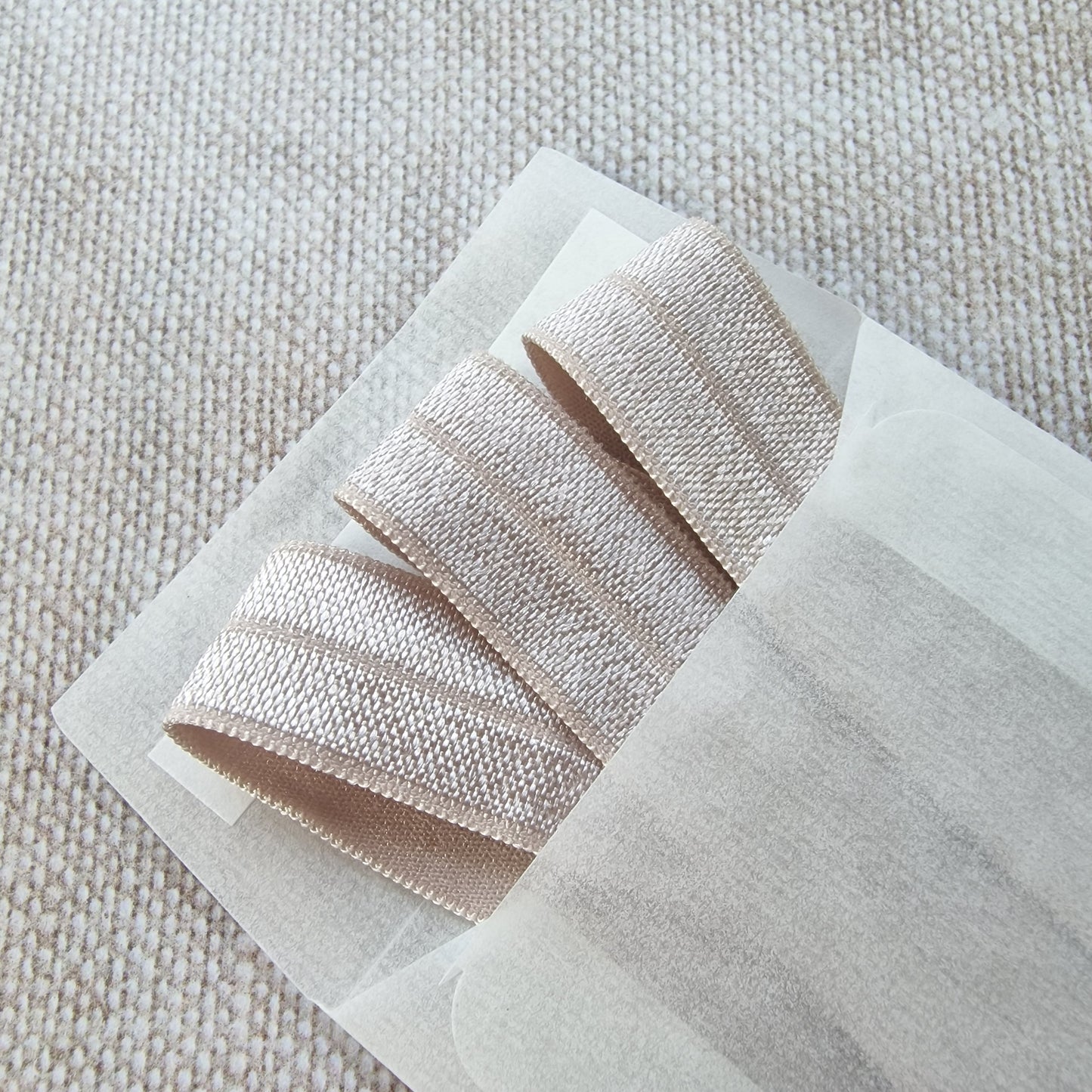 Bookband Elastic, Greige