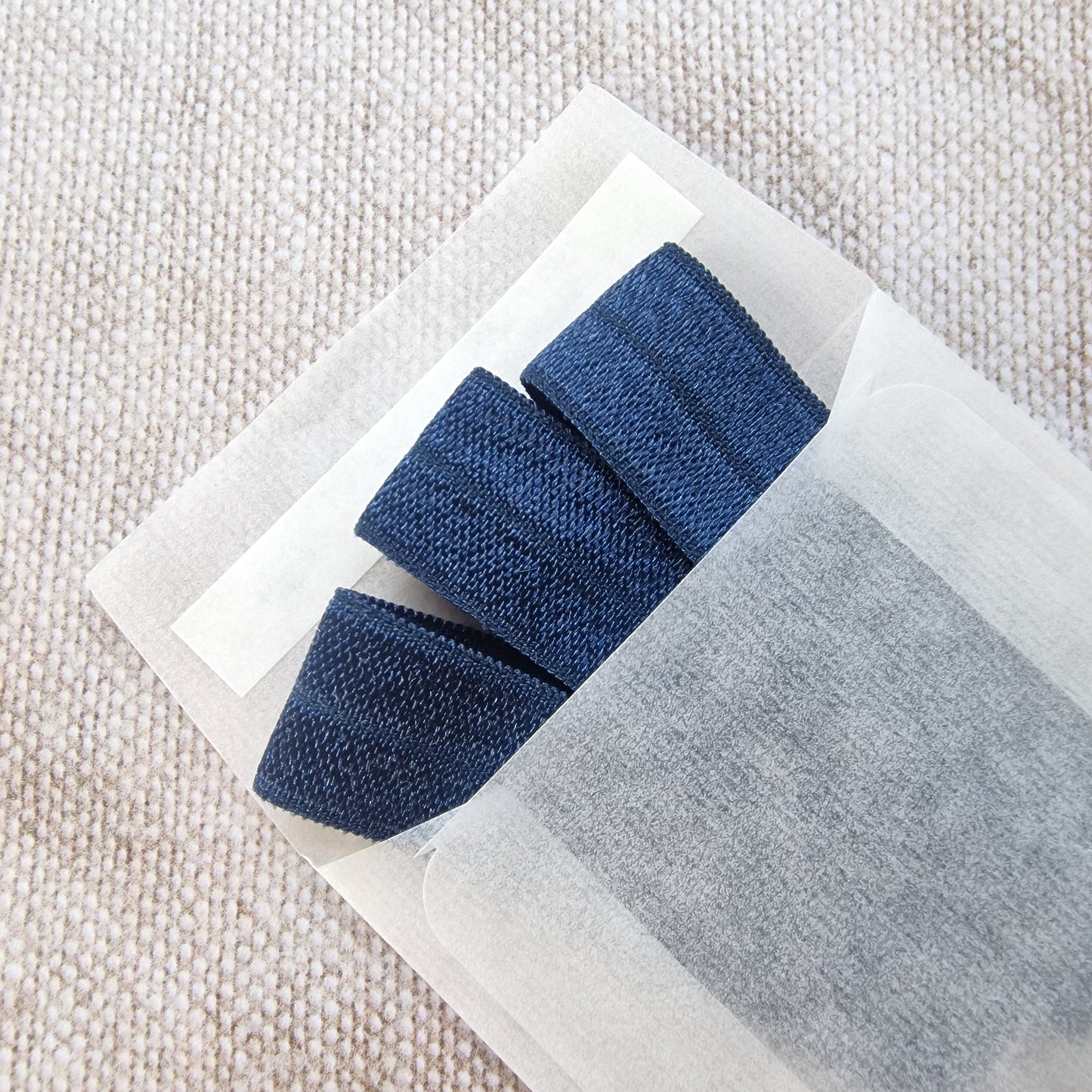 Bookband Elastic, Navy Blue