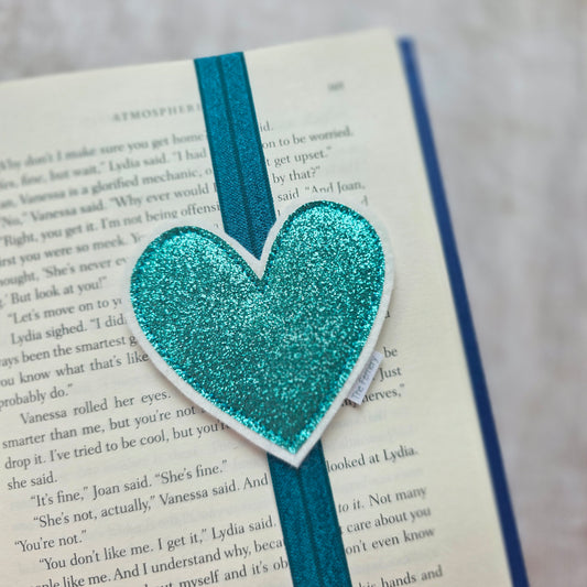 Sparkly Heart Bookbands