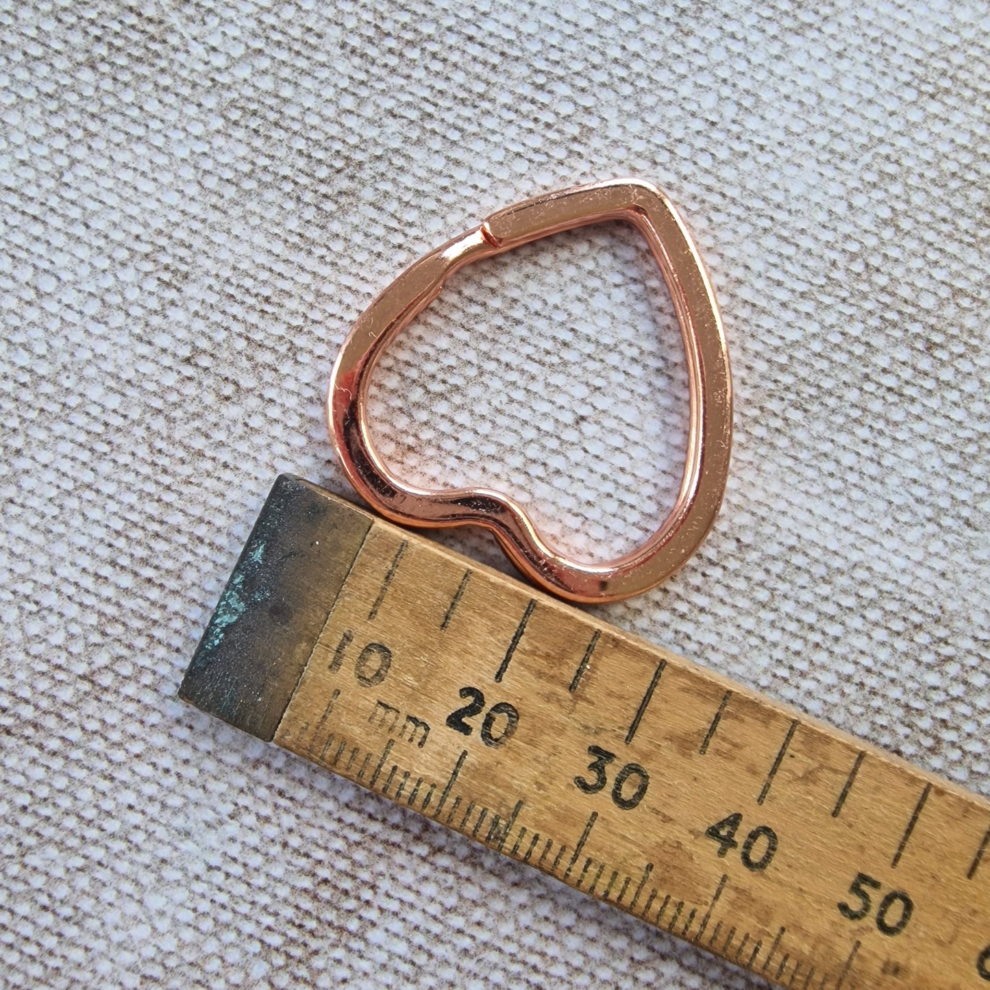 Heart Shaped split rings