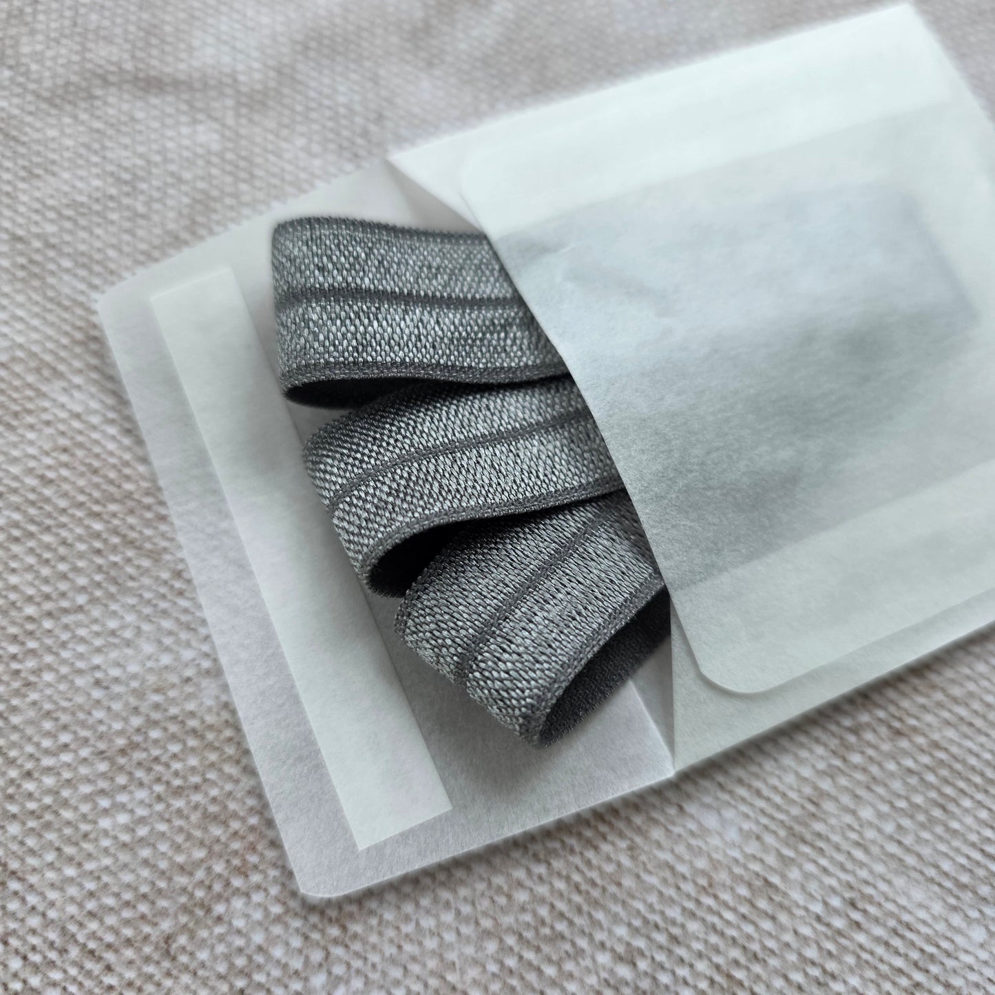 Bookband Elastic, Charcoal