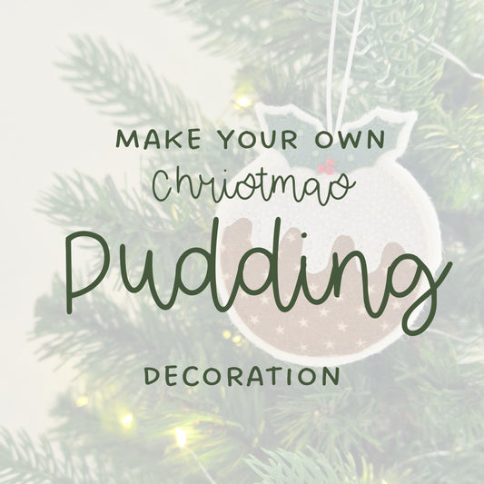 Make your own Christmas Pudding Tutorial and Pattern - digital download