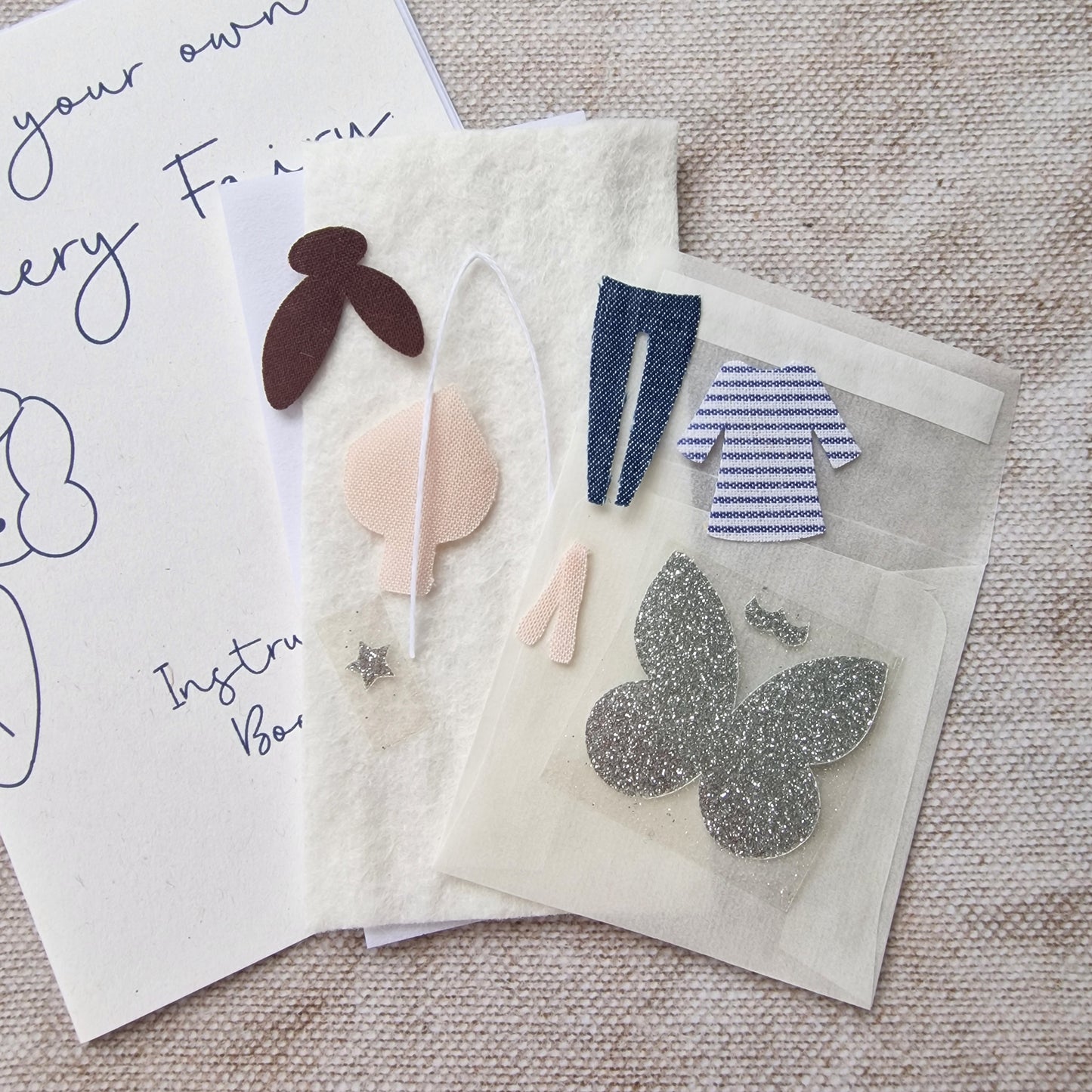Make your own Breton Star Fairy hand sewing kit