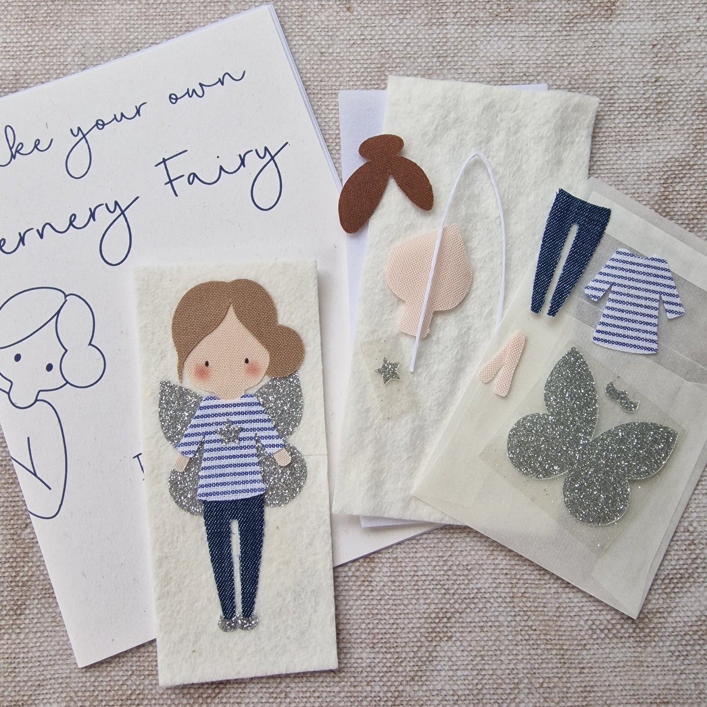 Make your own Breton Star Fairy hand sewing kit
