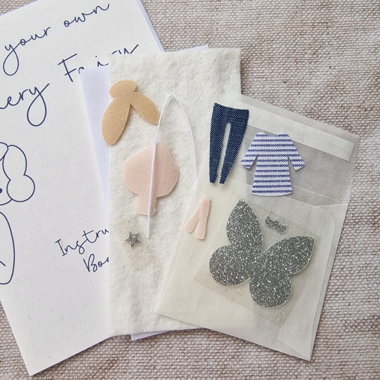 Make your own Breton Star Fairy hand sewing kit