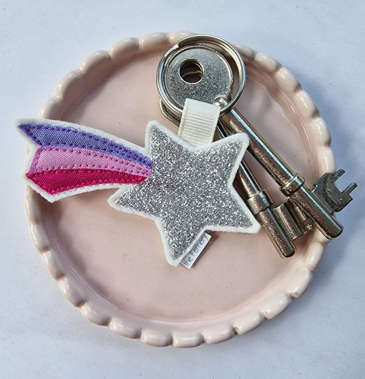 Apparel & Accessories - Starburst Keyring - Pinks