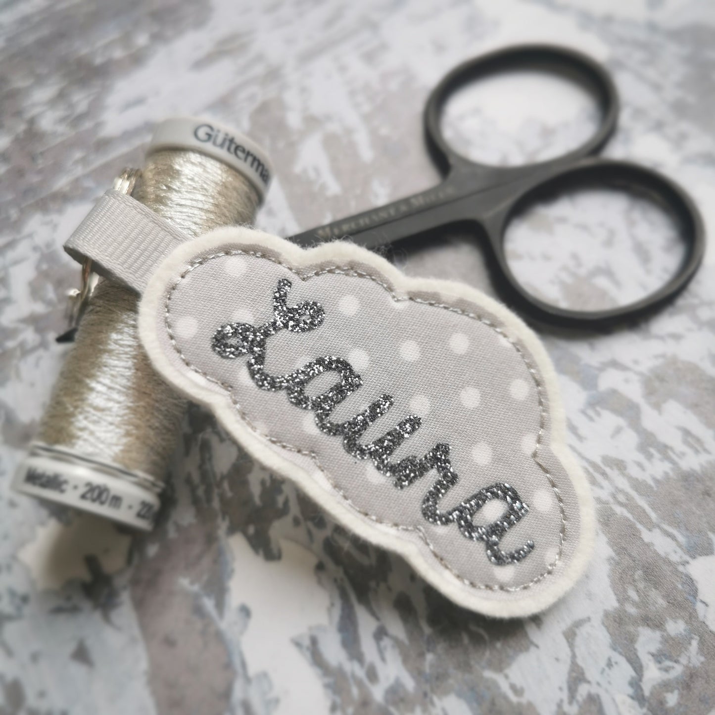 Bookband - Silver Lined Cloud Bookband