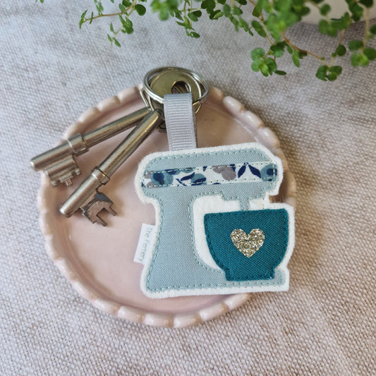 Liberty Mixer Bag Charm - Duck Egg