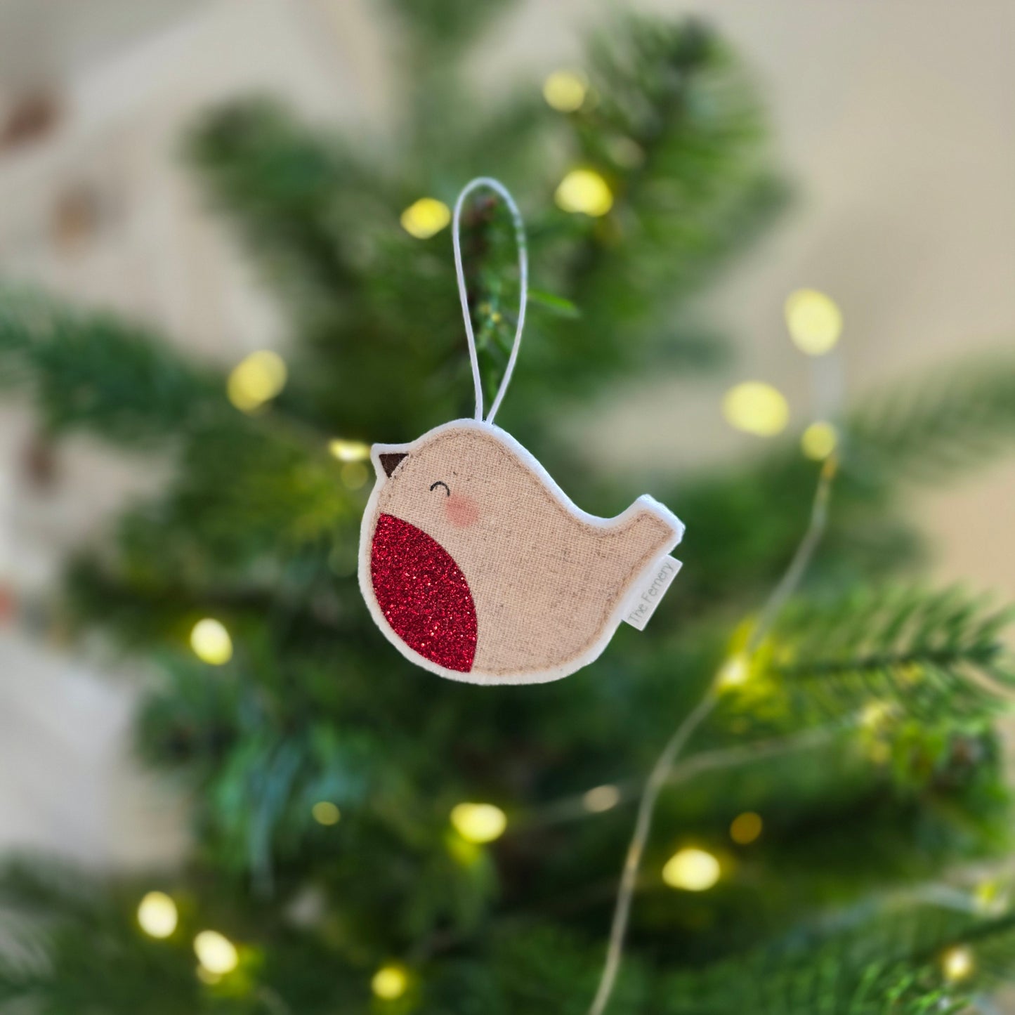 Rosy-cheeked Robin decoration