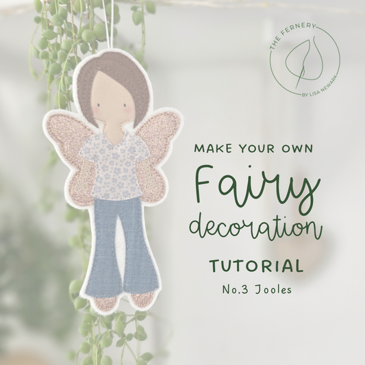 Make your own Fairy Tutorial and Pattern - digital download - Jooles