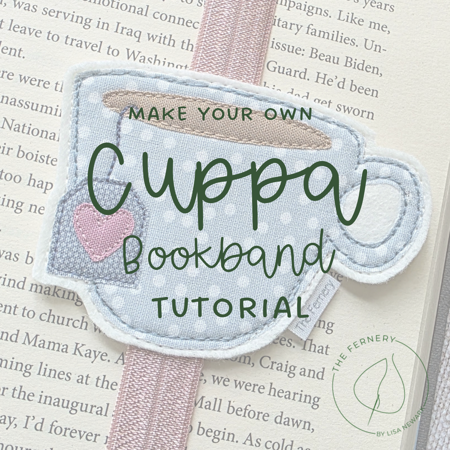 Make your own Cuppa Bookband - digital download