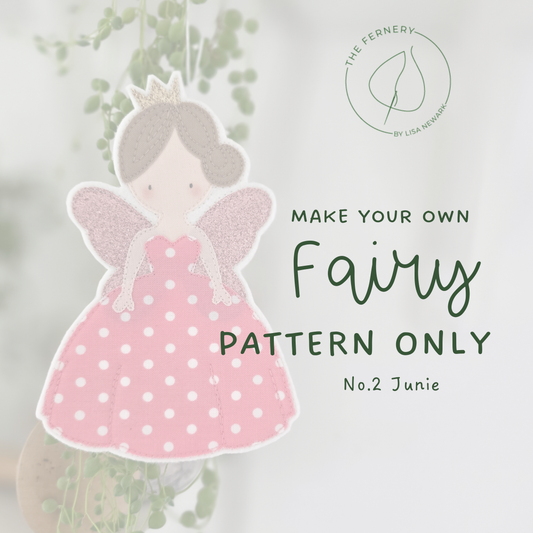 Make your own Fairy - PATTERN ONLY digital download - Junie