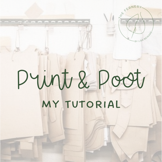 Print & Post my tutorial