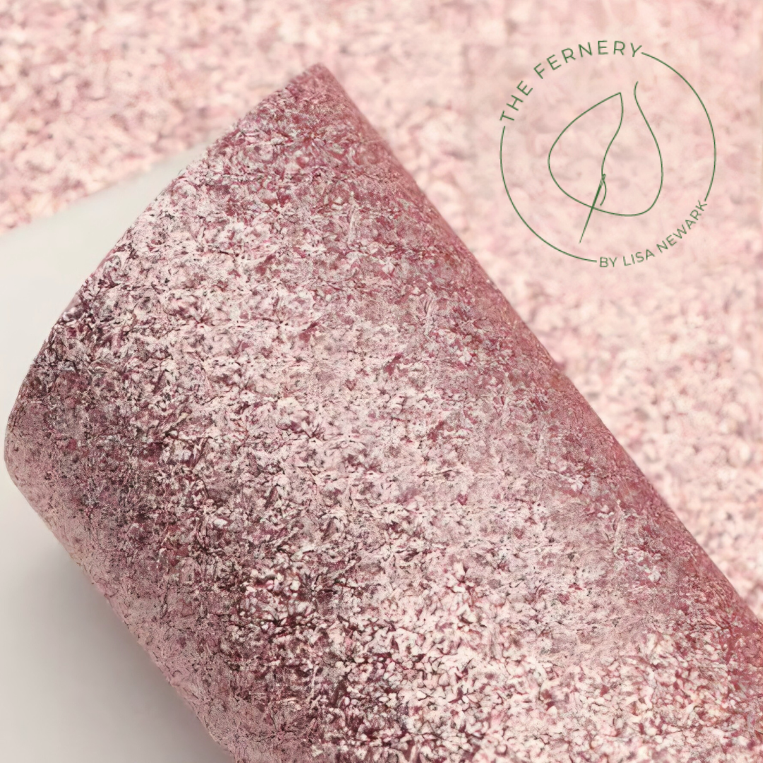Glitter Fabric - Rose Gold