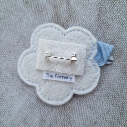 Flower Birthday Badge