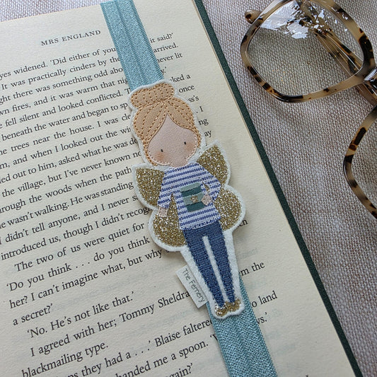 Coffee Lover Fairy Bookband SAMPLE, green cup