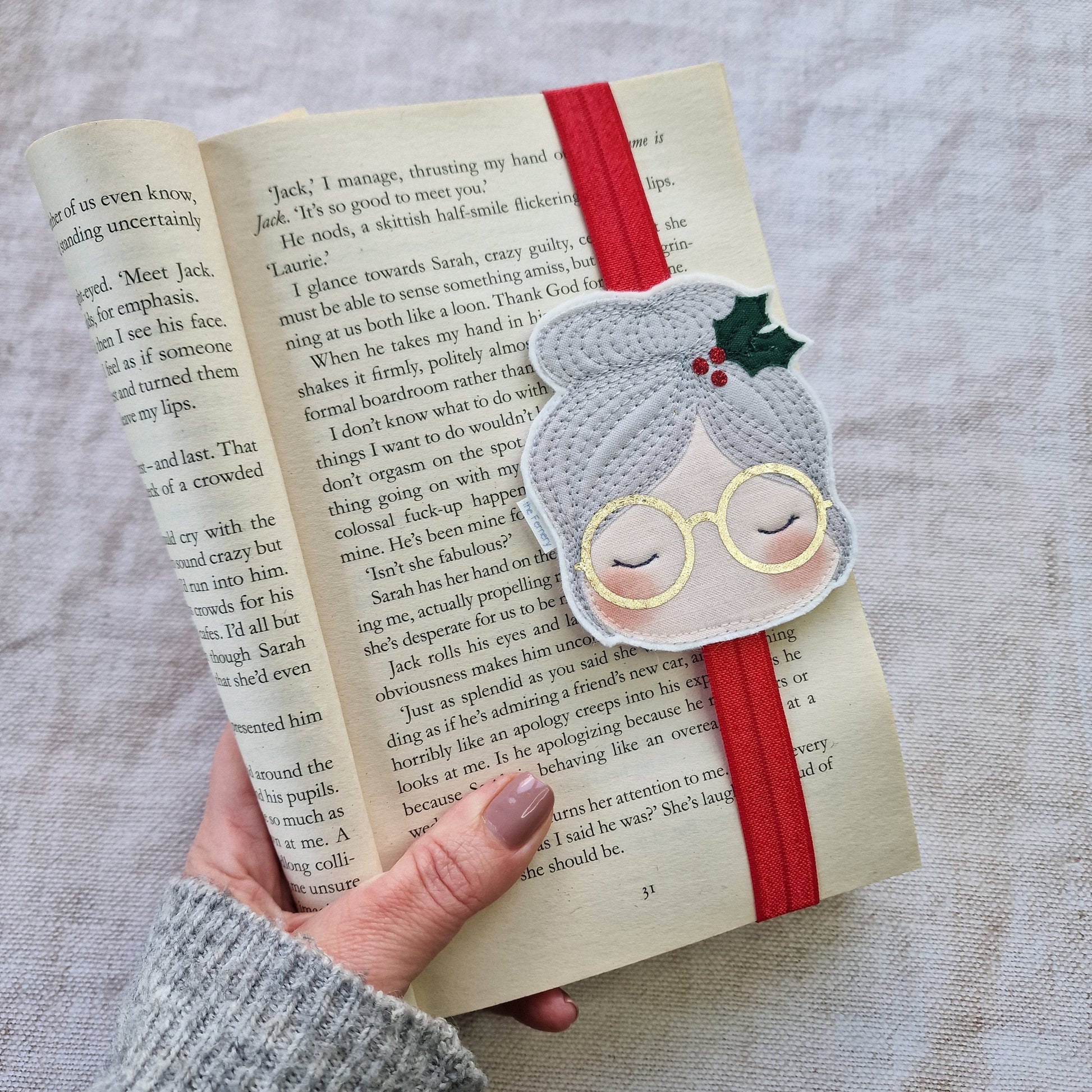 Mrs Claus Bookband