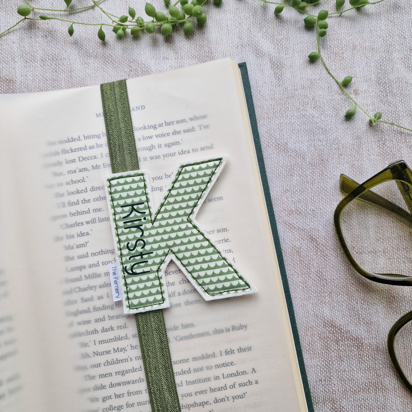Personalised Initial Bookband