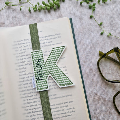 Personalised Initial Bookband