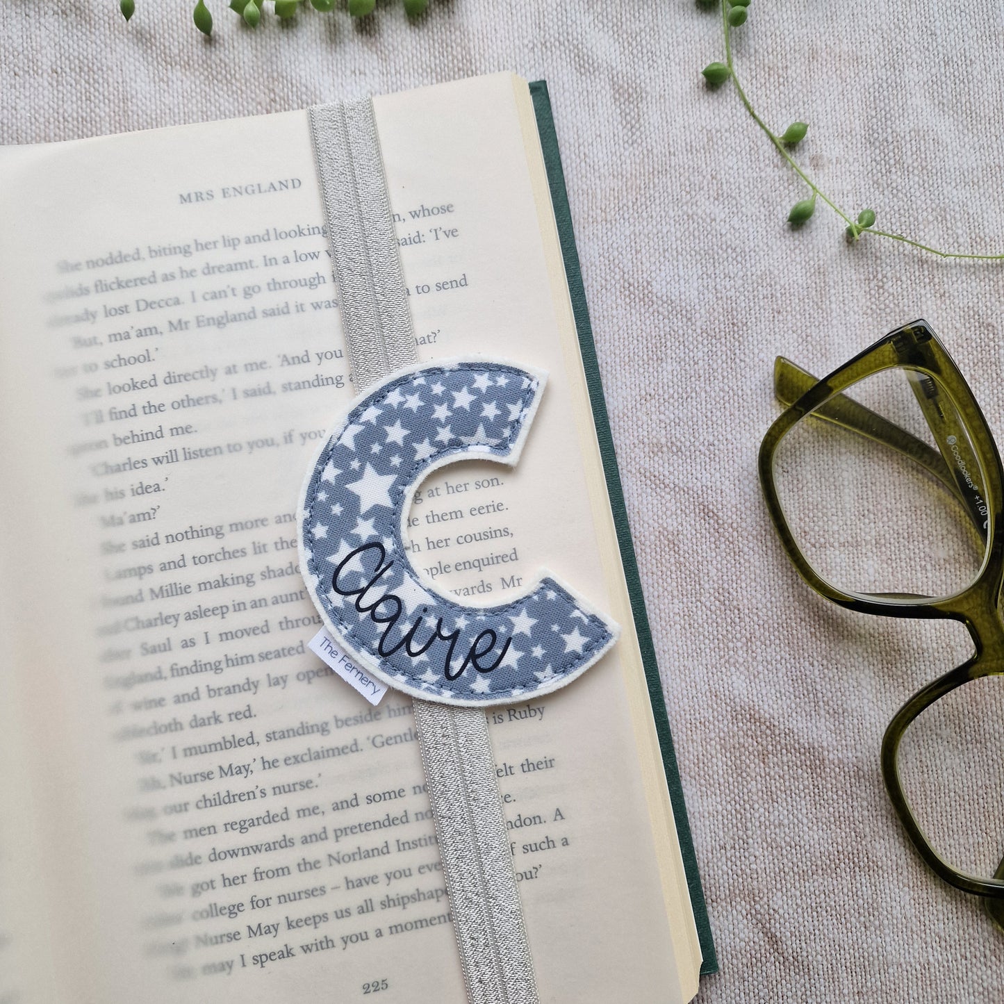 Personalised Initial Bookband