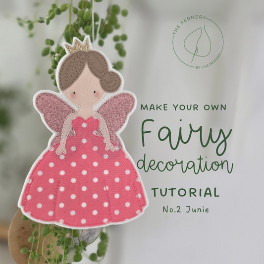 Make your own Fairy Tutorial and Pattern - digital download - Junie