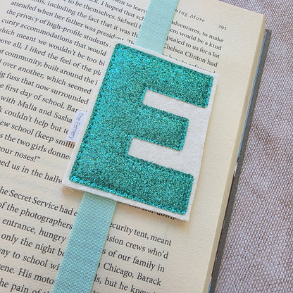 Glitter Initial Bookband