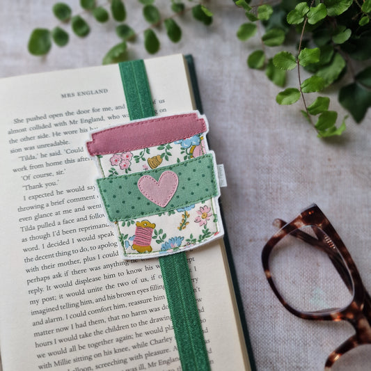 Liberty Haberdashery print Coffee Cup Bookband