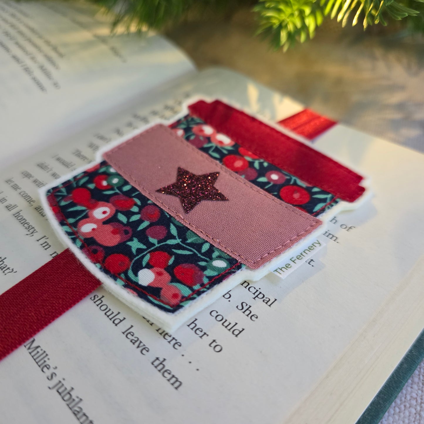 Festive Liberty Print Coffee Cup Bookband