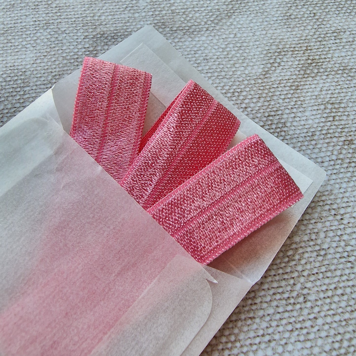 Bookband Elastic, Rose Pink