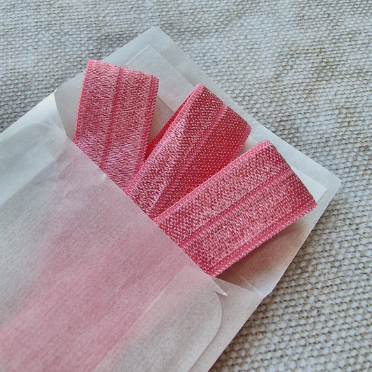 Bookband Elastic, Rose Pink