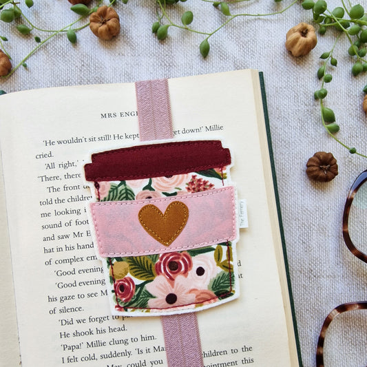 Autumn Floral Coffee Cup Bookband