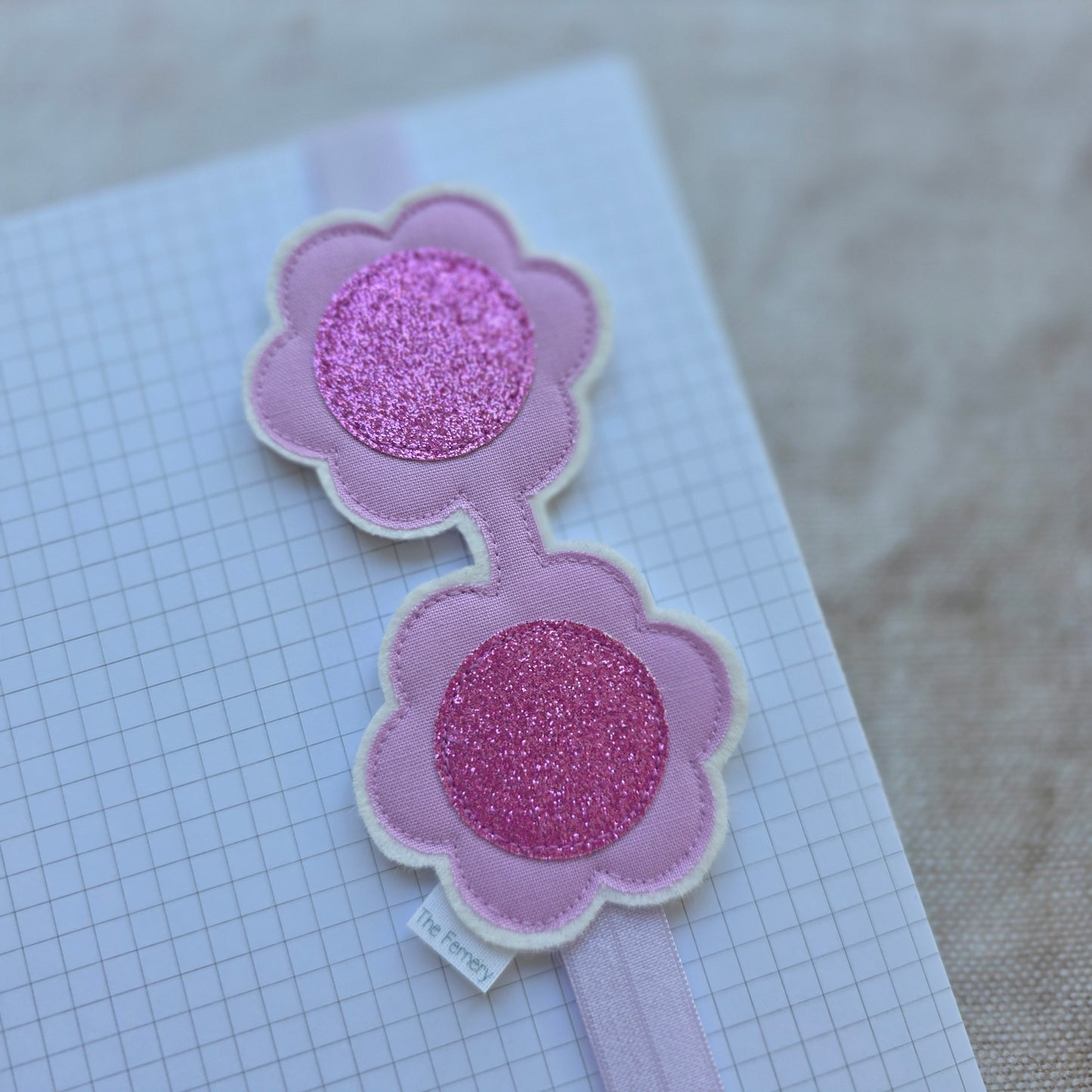 SAMPLE Flower Sunnies Bookband - ready to post