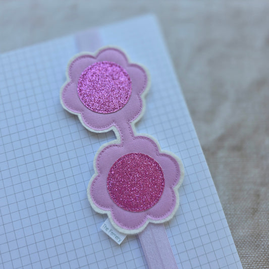 SAMPLE Flower Sunnies Bookband - ready to post