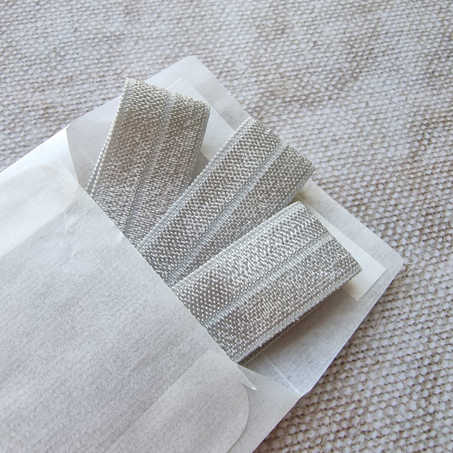 Bookband Elastic, Silver